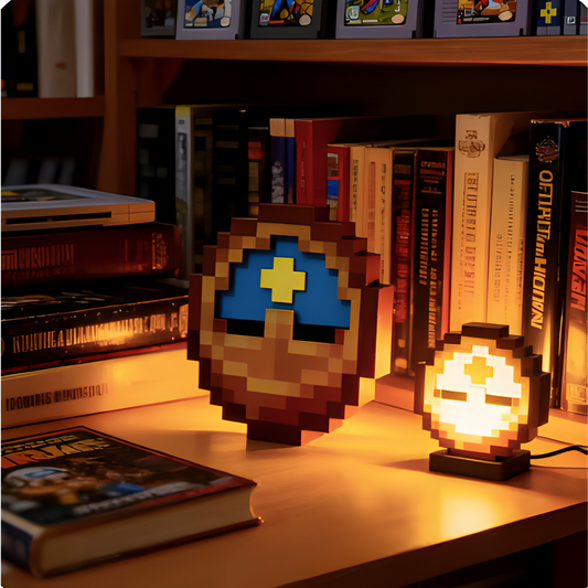 Reloj de Pared Estilo Minecraft para tu Mundo Real